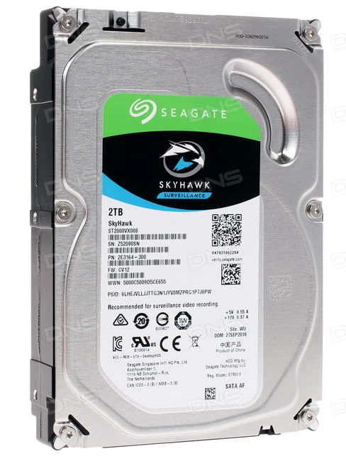Жесткий диск 2Tb Seagate ST2000VX016